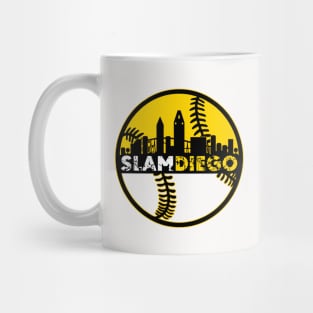 Slam Diego Baseball City Sunset Mug